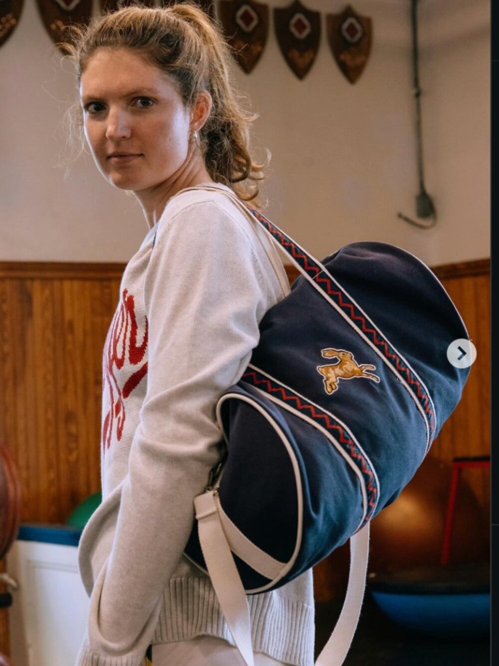 NWOT - Tracksmith + Rowing Blazers - Banker Bag Duffle - Navy - Picture 3 of 6